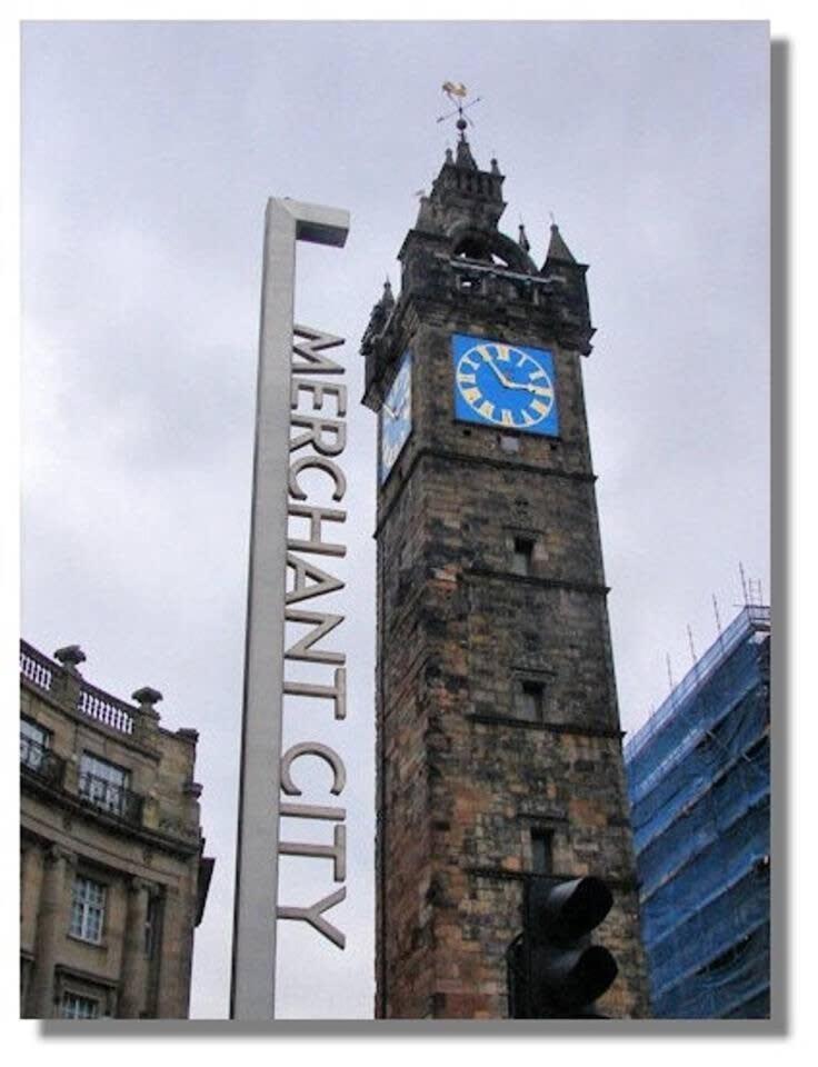 City Centre Apartment W Parking & Hyperoptic Wifi Glasgow Dış mekan fotoğraf