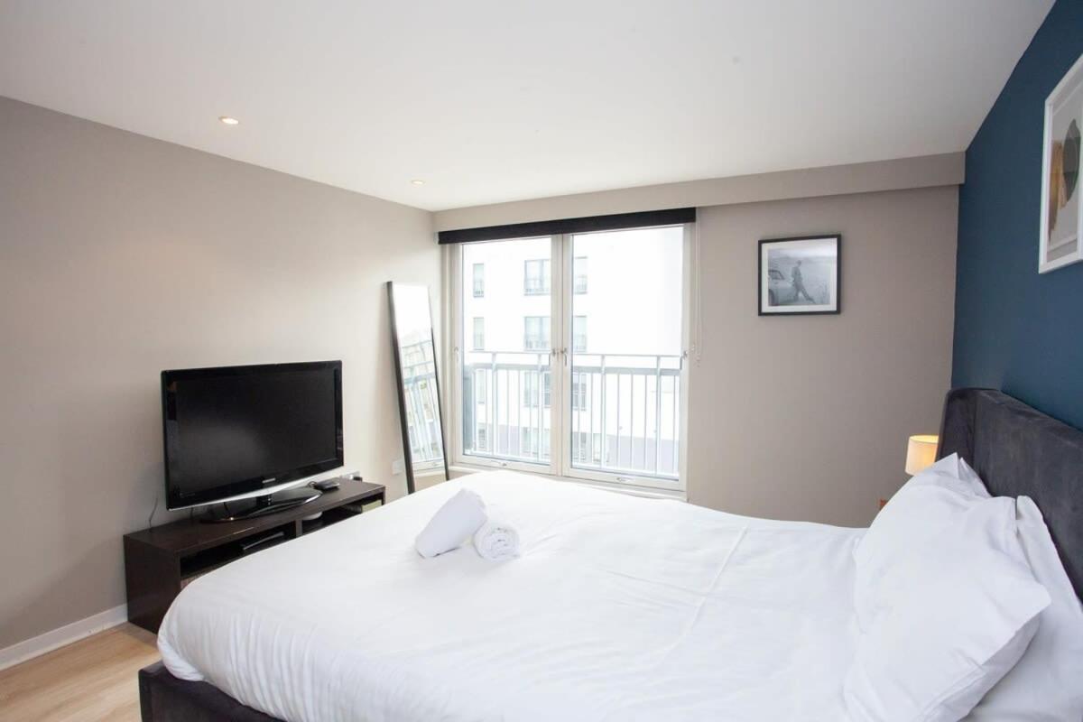 City Centre Apartment W Parking & Hyperoptic Wifi Glasgow Dış mekan fotoğraf