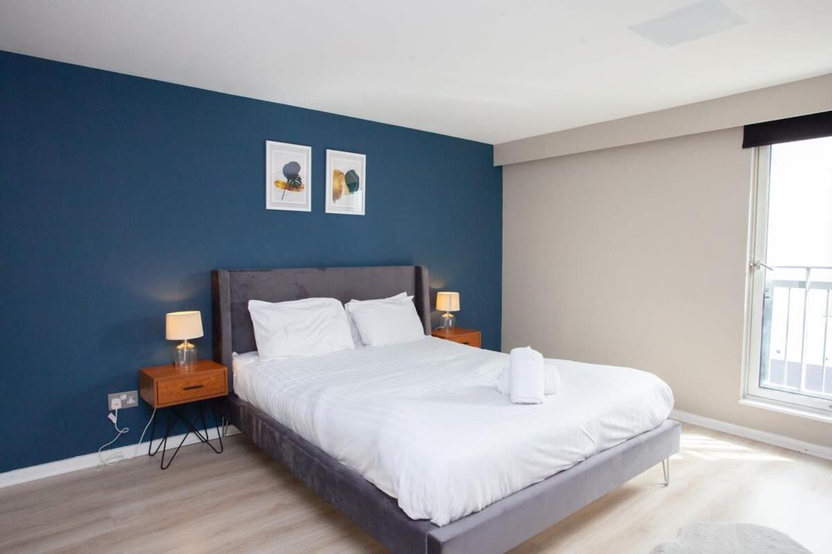 City Centre Apartment W Parking & Hyperoptic Wifi Glasgow Dış mekan fotoğraf